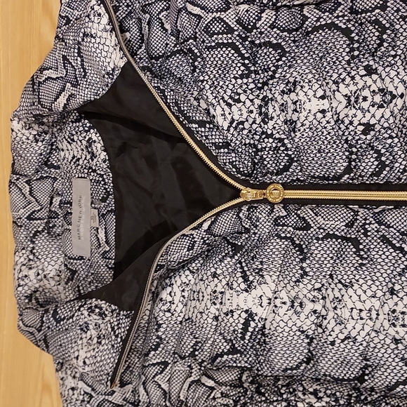 NWOT Women's Marc NY Andrew Marc Python Print Vest Size XL - Picture 12 of 12